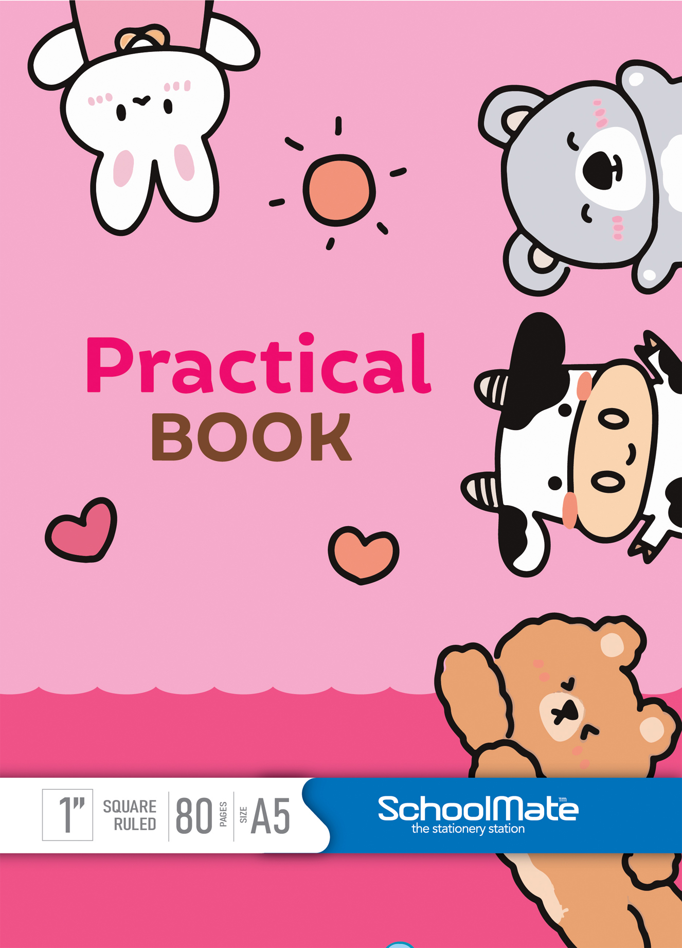 අභ්‍යාස පොත් - කොටු රූල් - A5 - 1'