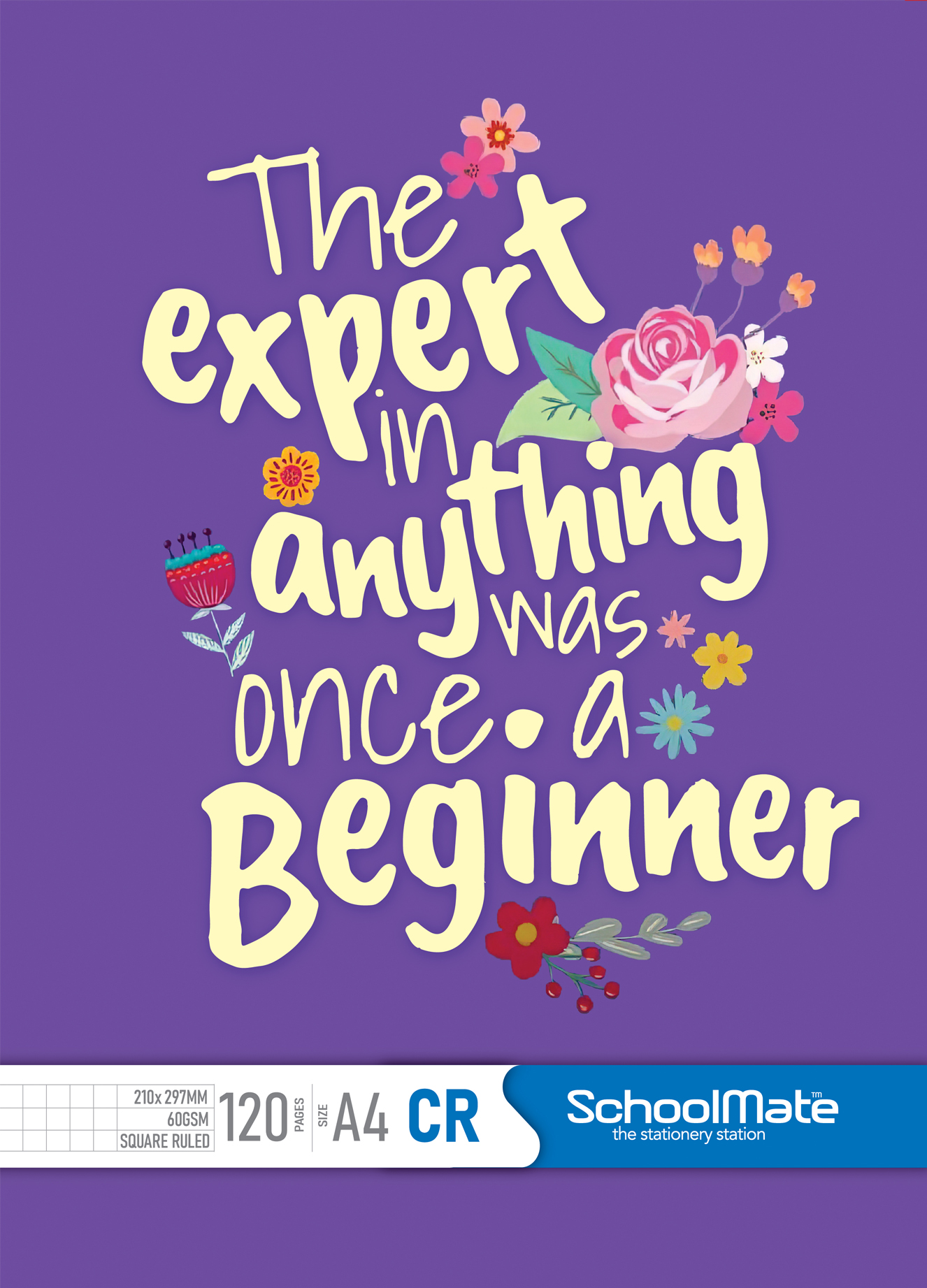 අභ්‍යාස පොත් - කොටු රූල් - A4 - CR