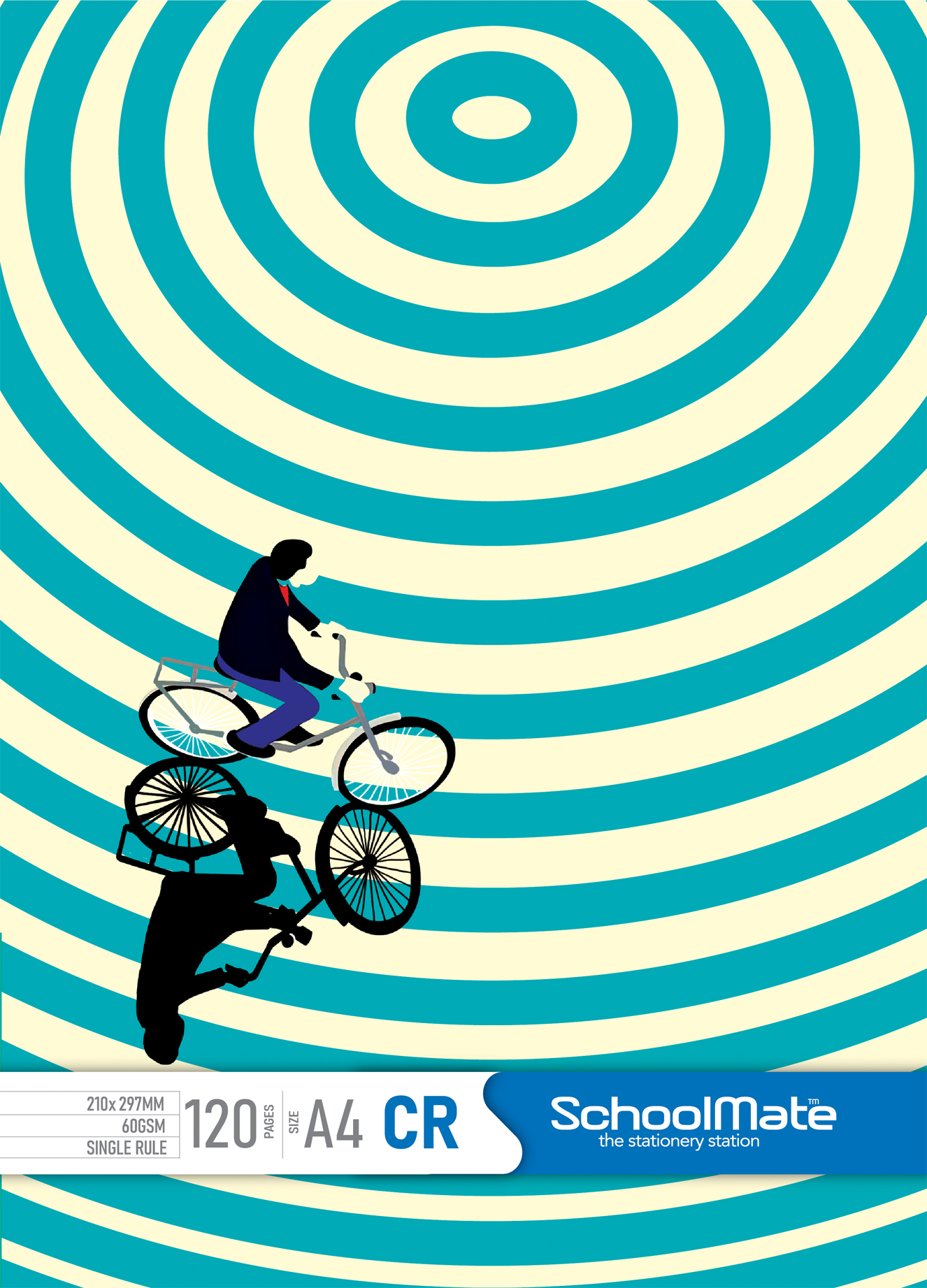 අභ්‍යාස පොත් -  තනි රූල් - A4 - CR