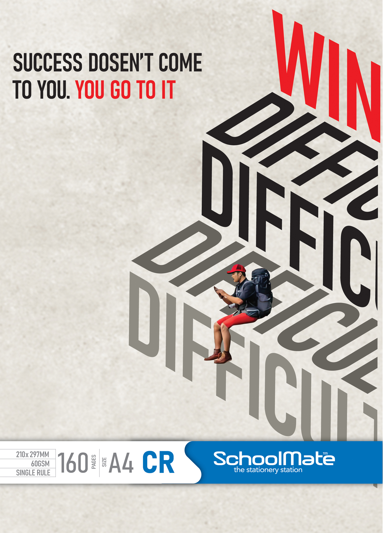 අභ්‍යාස පොත් -  තනි රූල් - CR - A4